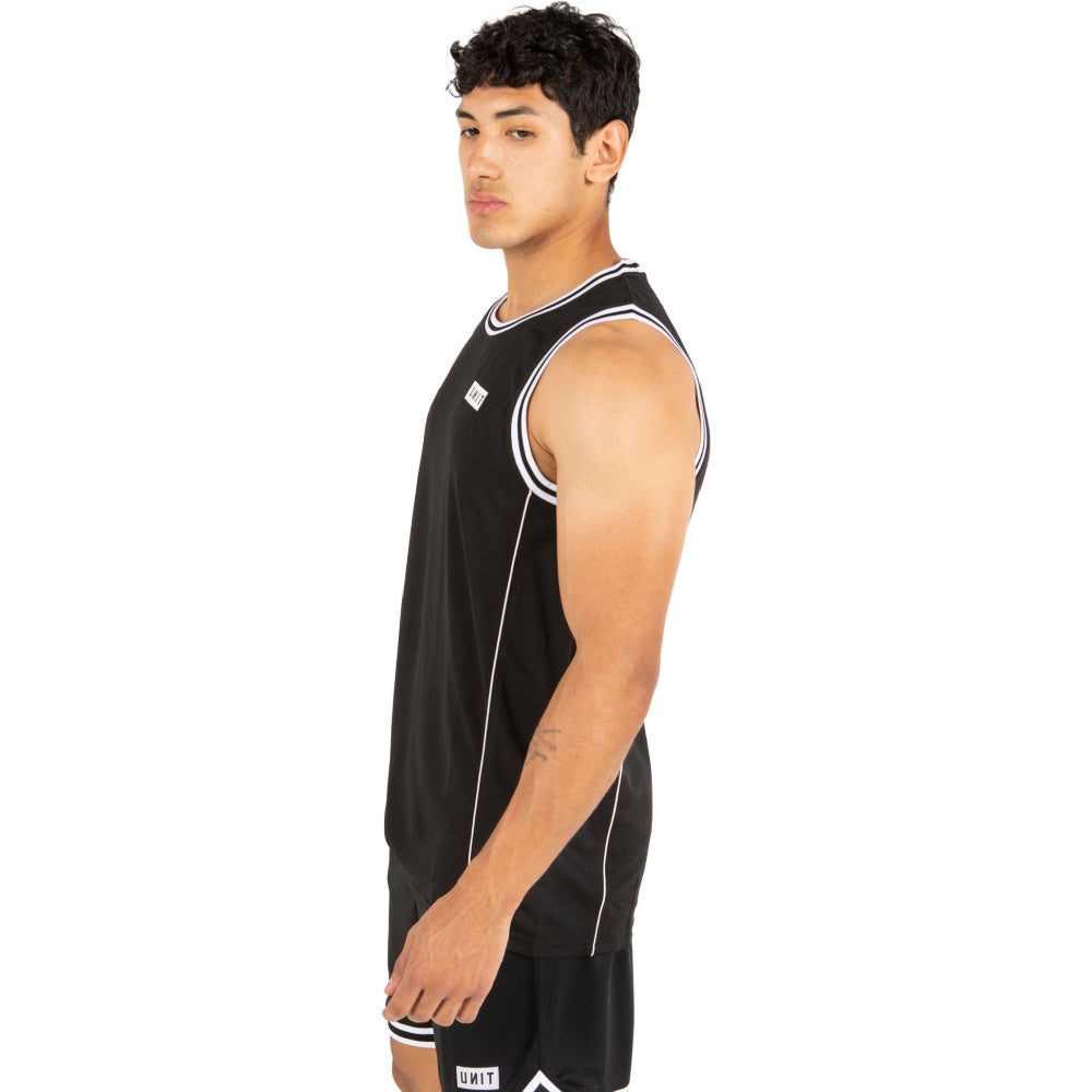 Unit | Mens Stack Sports Tank (Black)