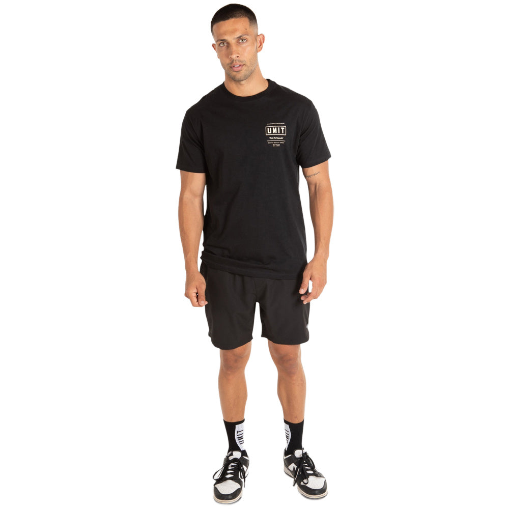 Unit | Mens Topic T-Shirt (Black)