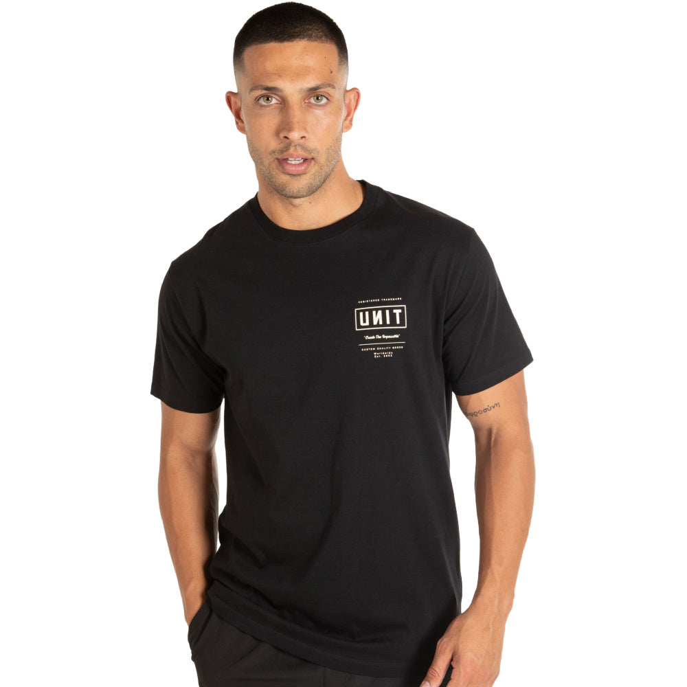 Unit | Mens Topic T-Shirt (Black)