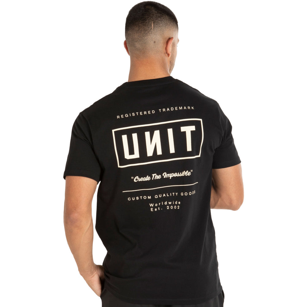 Unit | Mens Topic T-Shirt (Black)