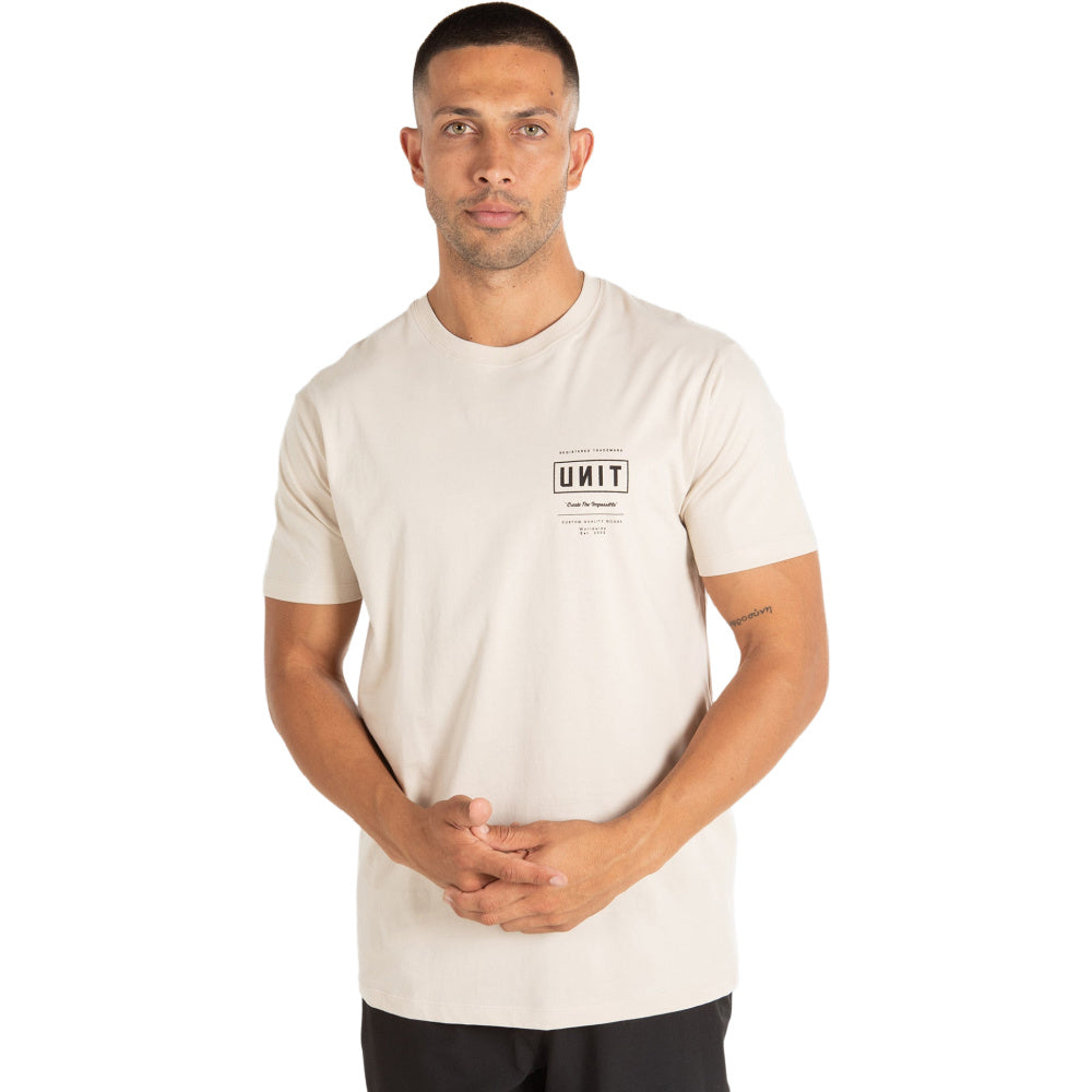 Unit | Mens Topic T-Shirt (Cement)