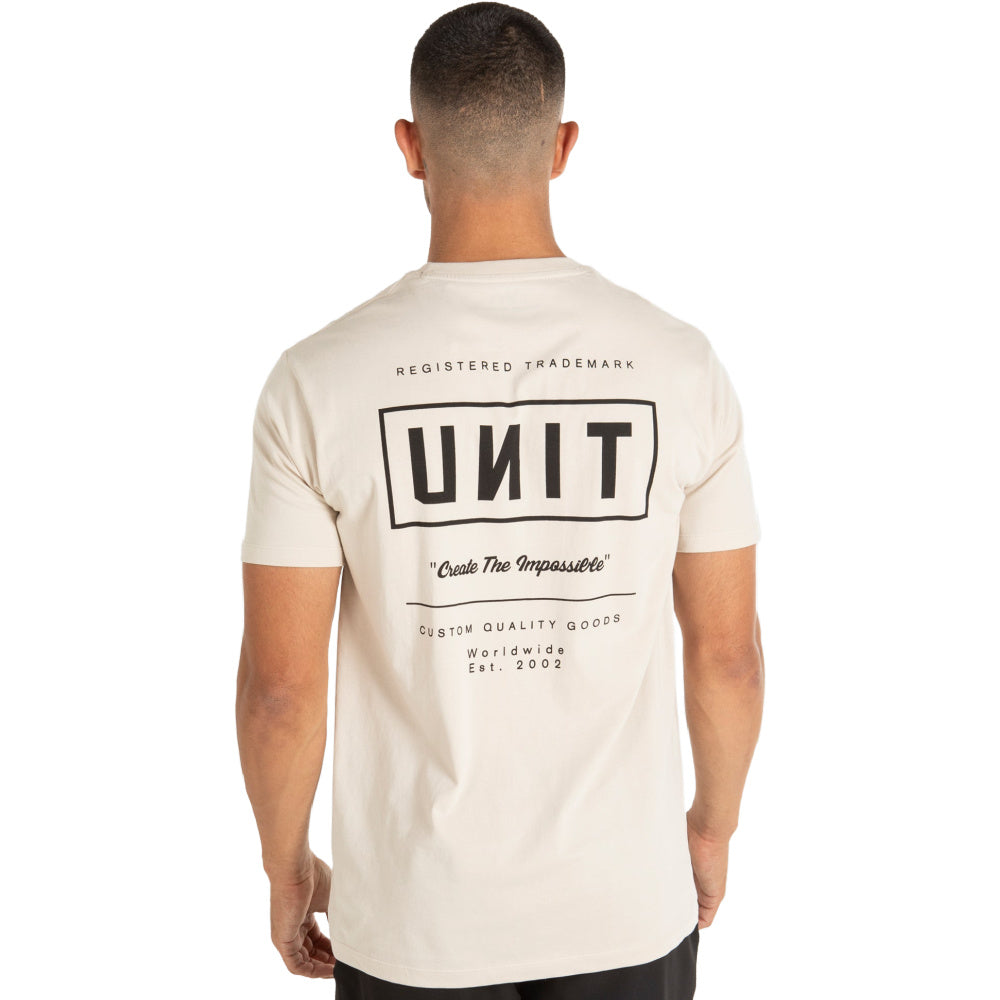 Unit | Mens Topic T-Shirt (Cement)