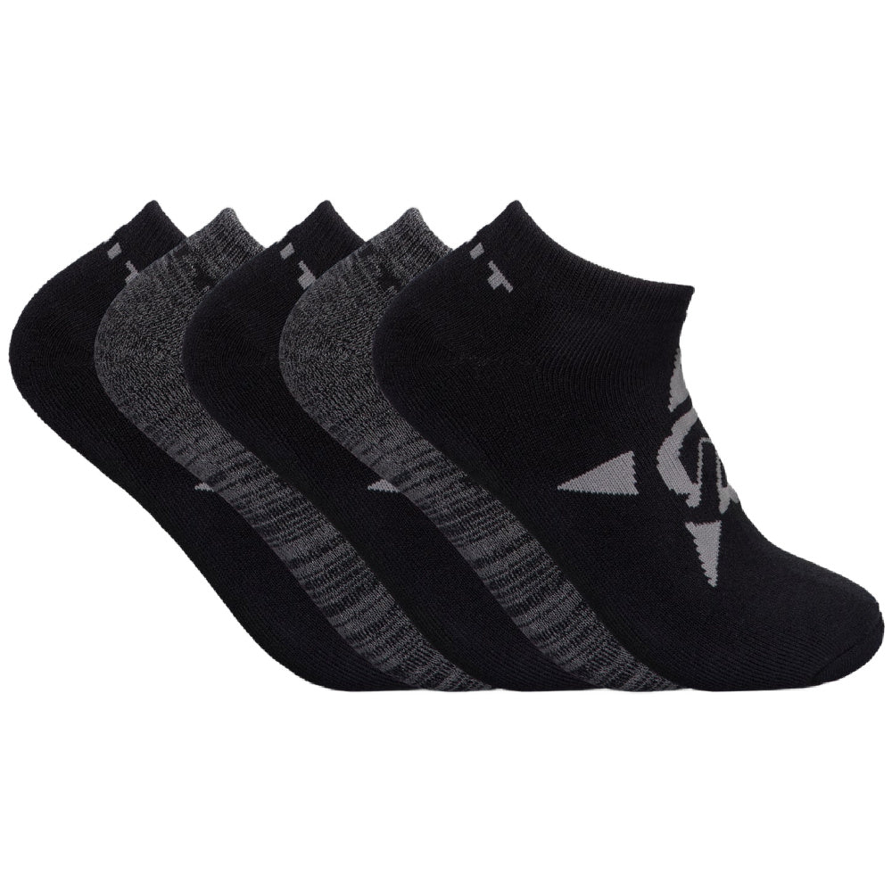 Unit | Mens Void Bamboo No-Show Socks 5 Pack (Multi)