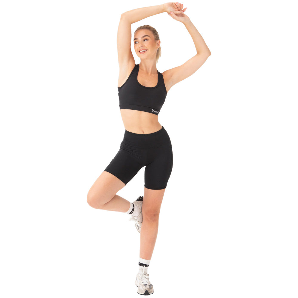 Unit | Womens Control Sports Bra (Black)