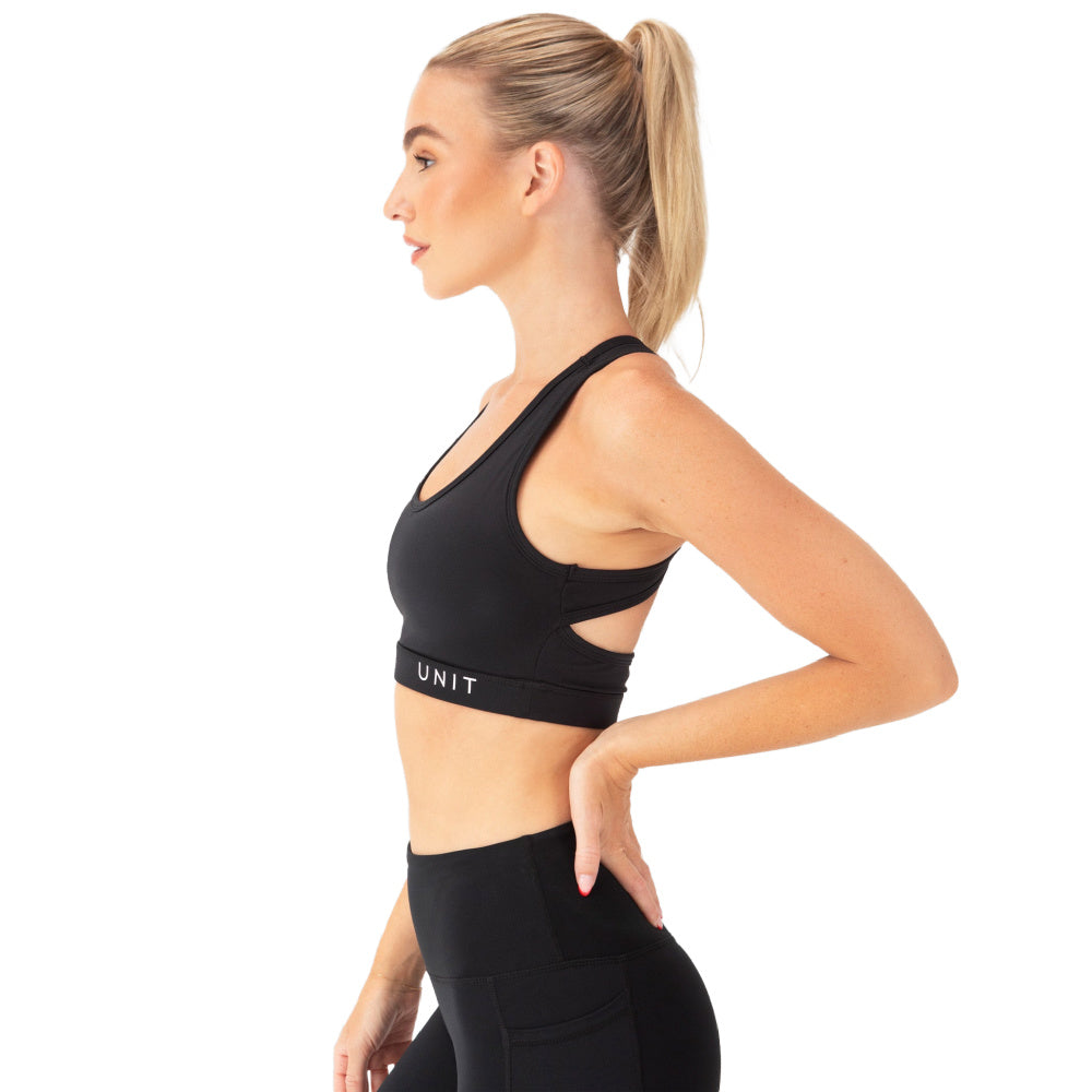 Unit | Womens Control Sports Bra (Black)