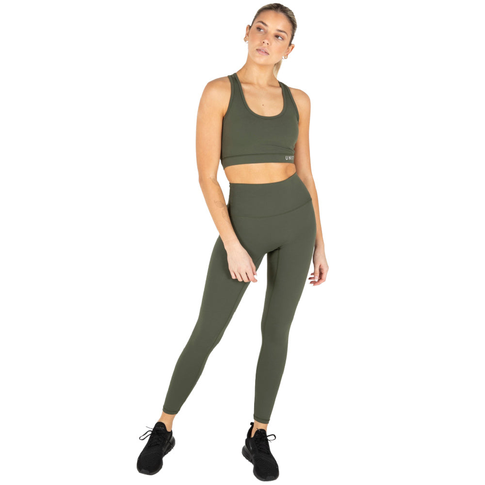 Unit | Womens Control Sports Bra (Military)