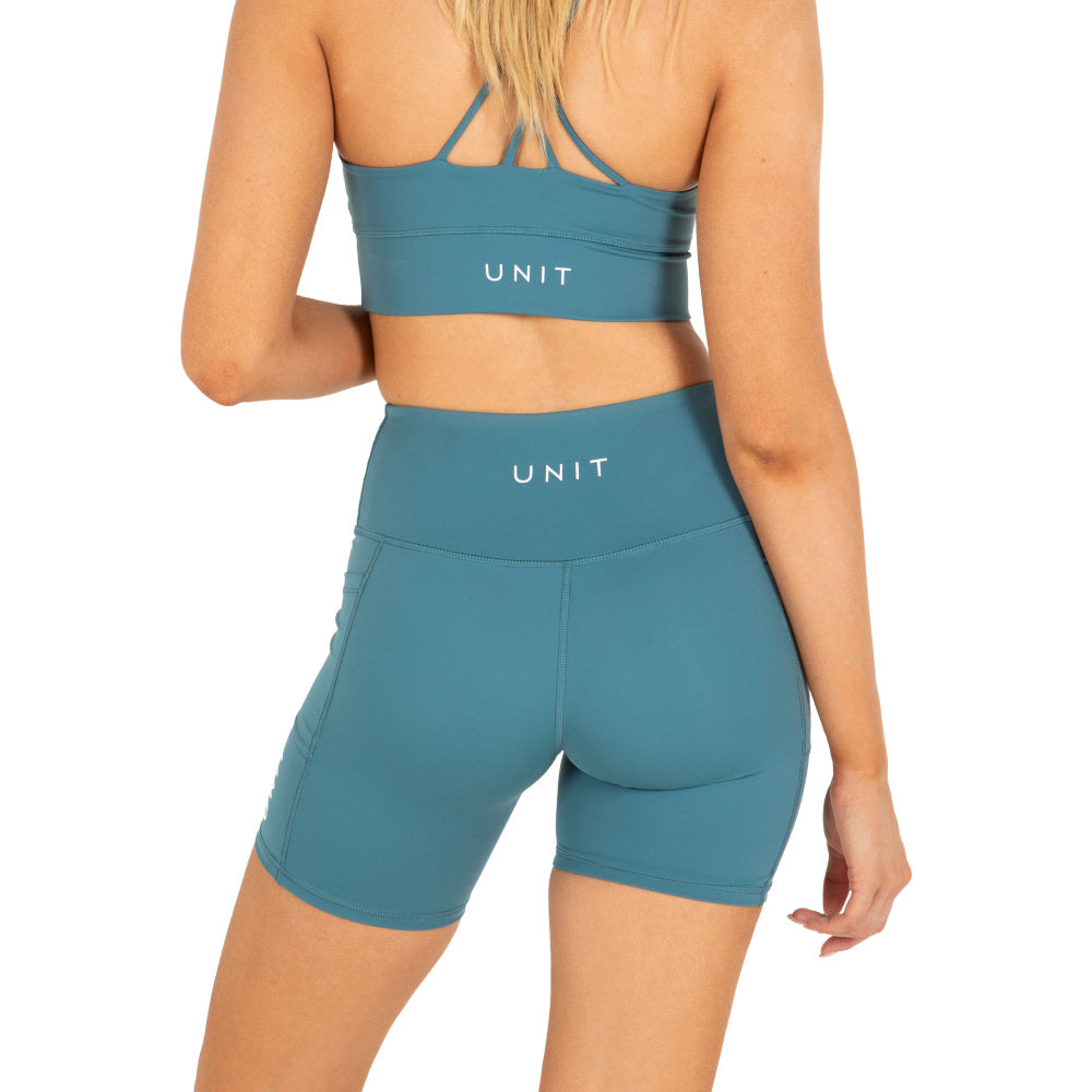 Unit | Womens Energy Active 18.5" Shorts (Jade Blue)