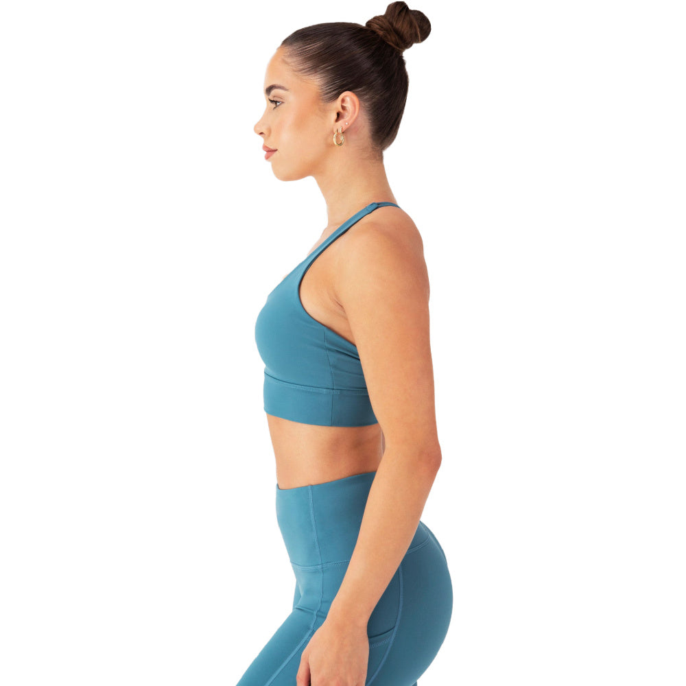Unit | Womens Energy Sports Bra (Jade Blue)
