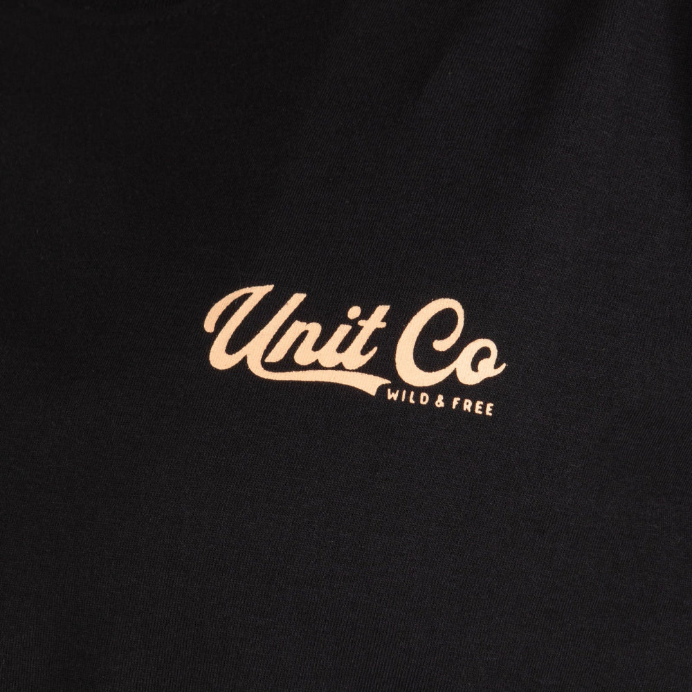 Unit | Womens Good Vibes T-Shirt (Black)