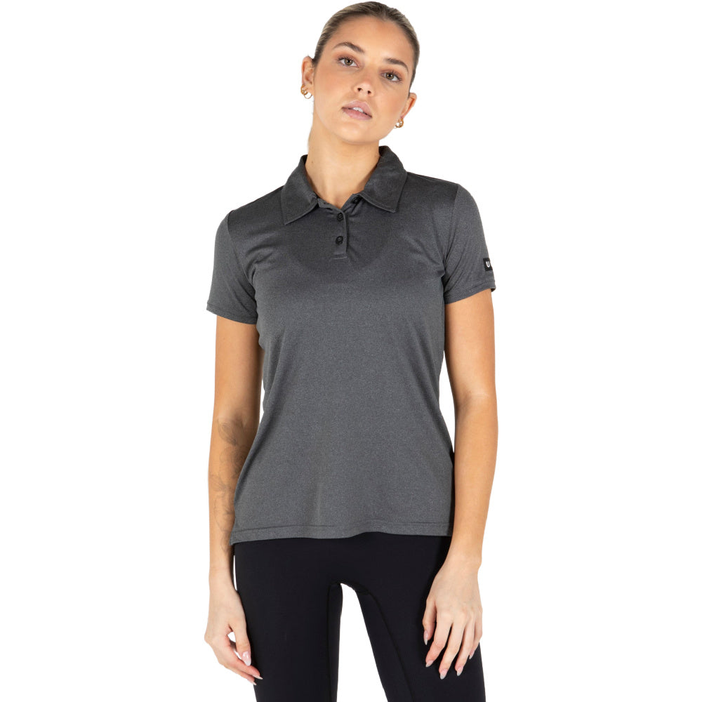 Unit | Womens Elite Flex Polo (Char Heather)