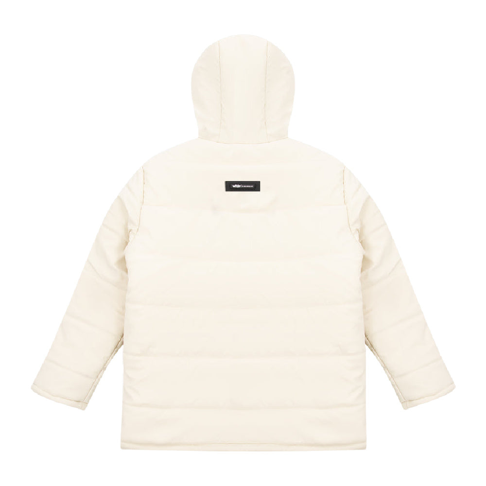 Wndrr | Mens Count It Puffer Jacket (Off White)