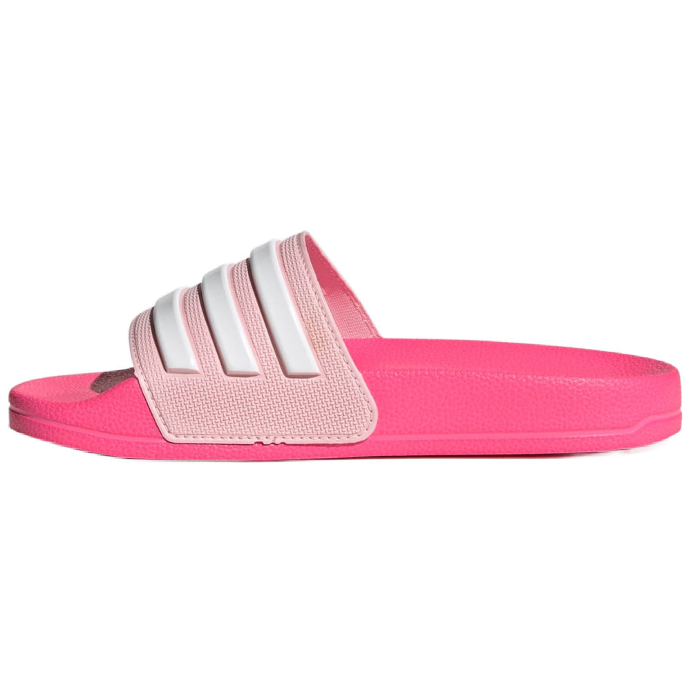 Adidas | Kids Adilette Shower Slides (Clear Pink/Cloud White/Lucid Pink)