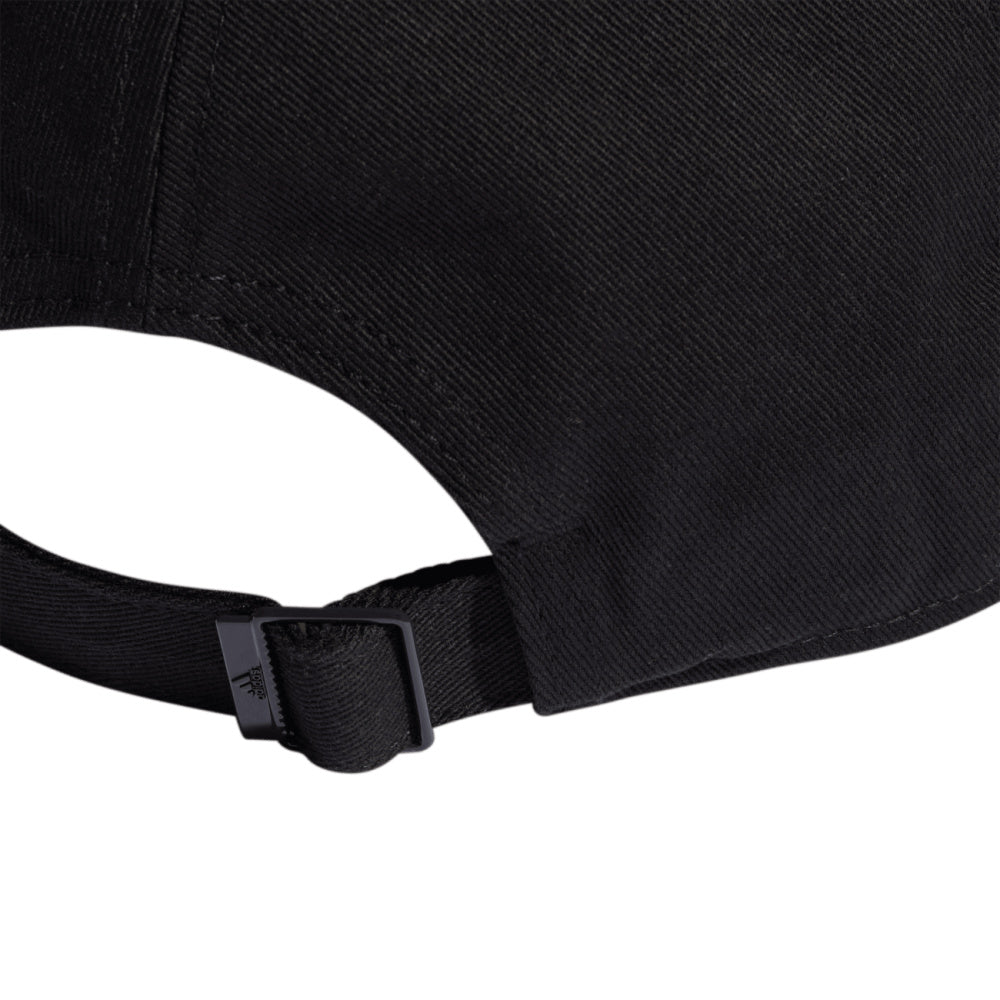 Adidas | Unisex Cotton Twill Baseball Cap (Black/White)