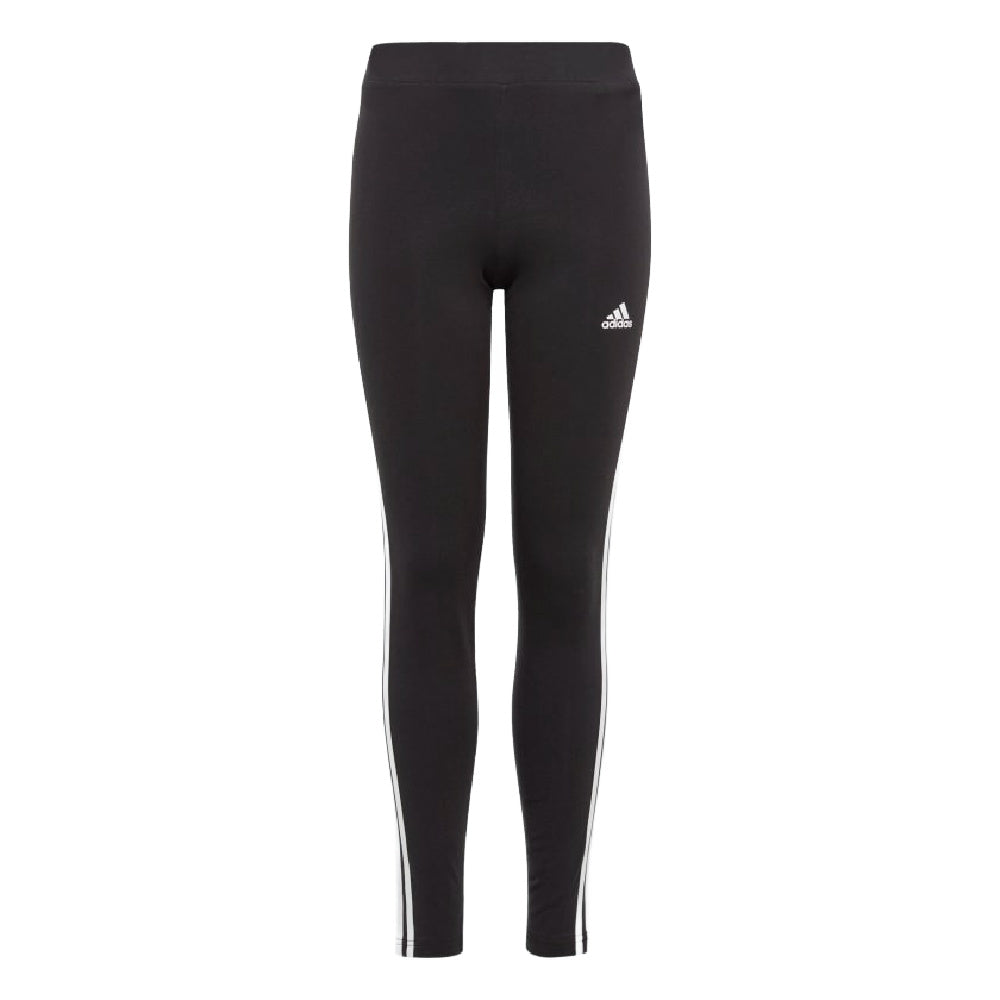 Adidas | Girls 3-Stripe Tights (Black/White)