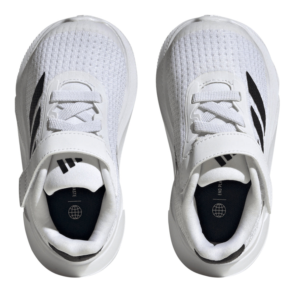 Adidas | Infants Duramo SL Elastic Lace Top Strap (White/Black)