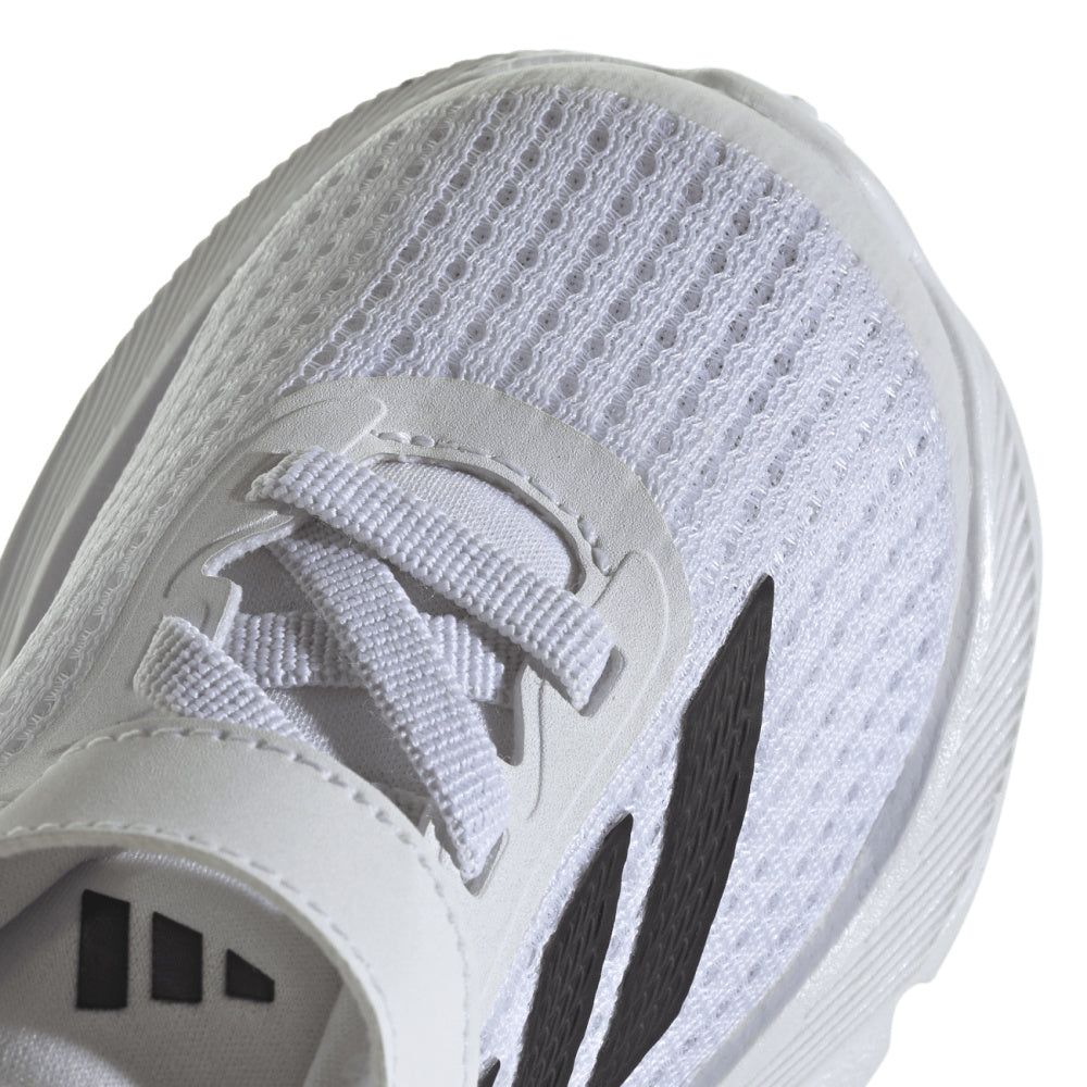 Adidas | Infants Duramo SL Elastic Lace Top Strap (White/Black)