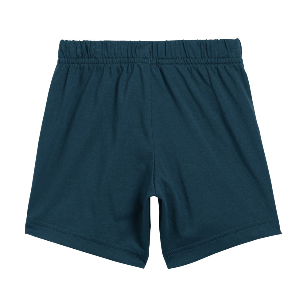 Adidas | Infants Essentials Big Logo Tee and Short Set (Light Aqua/Shadow Violet)