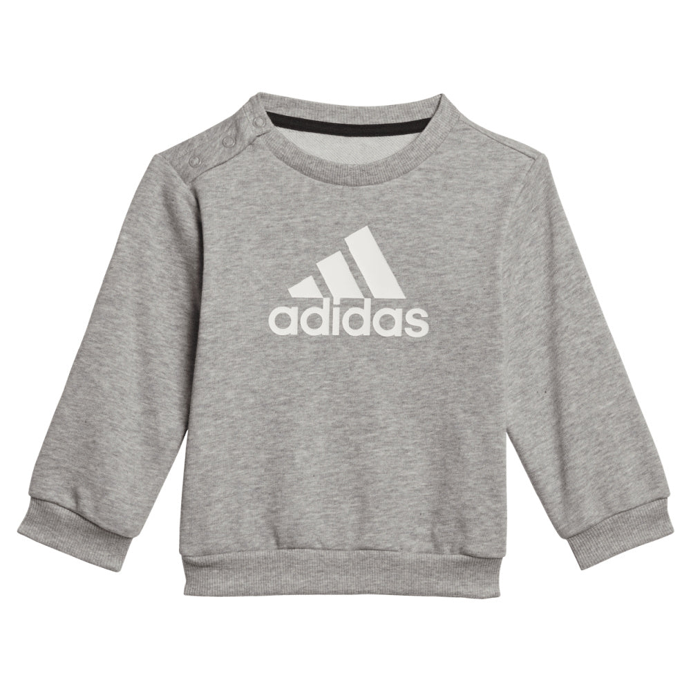 Adidas | Infant Badge of Sport French Terry Jogger (Grey/White)