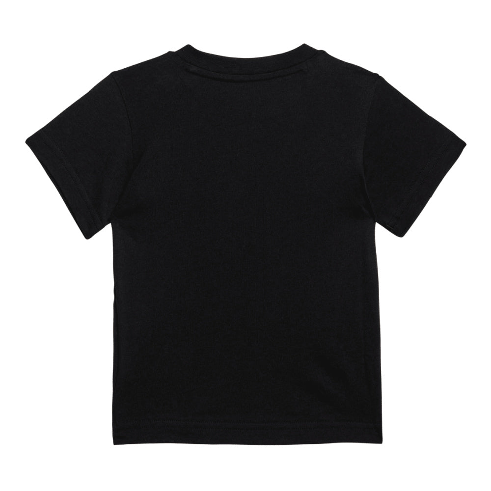 Adidas | Infants Essentials Big Logo Tee and Short Set (Black/Red)