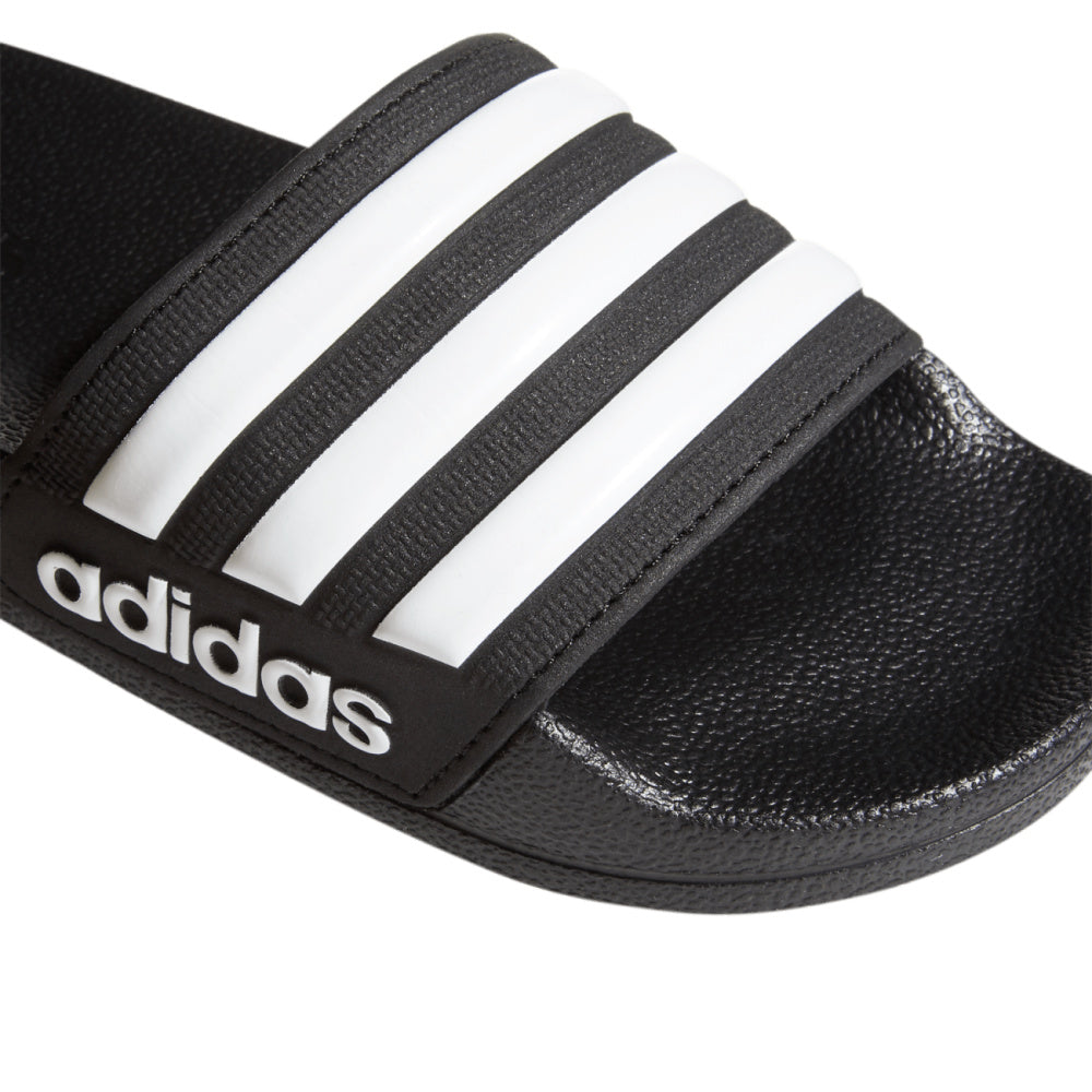 Adidas | Kids Adilette Shower Slides (Black/White)