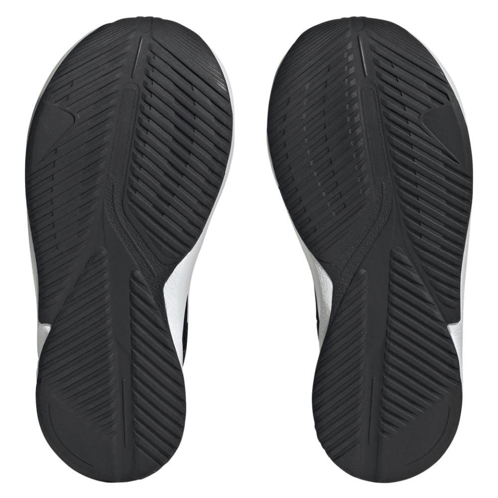 Adidas | Kids Duramo SL Elastic Lace Top Strap (Black/White)