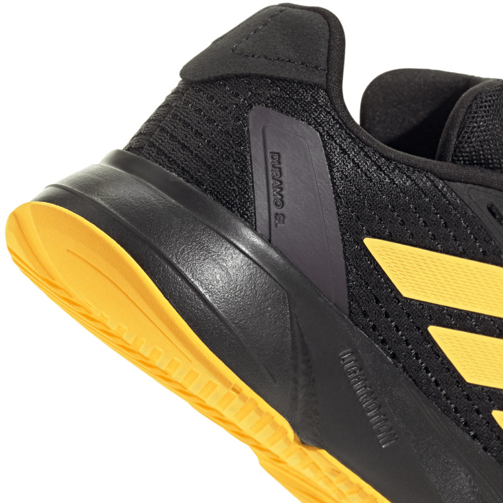 Adidas | Kids Duramo SL K (Black/Yellow)