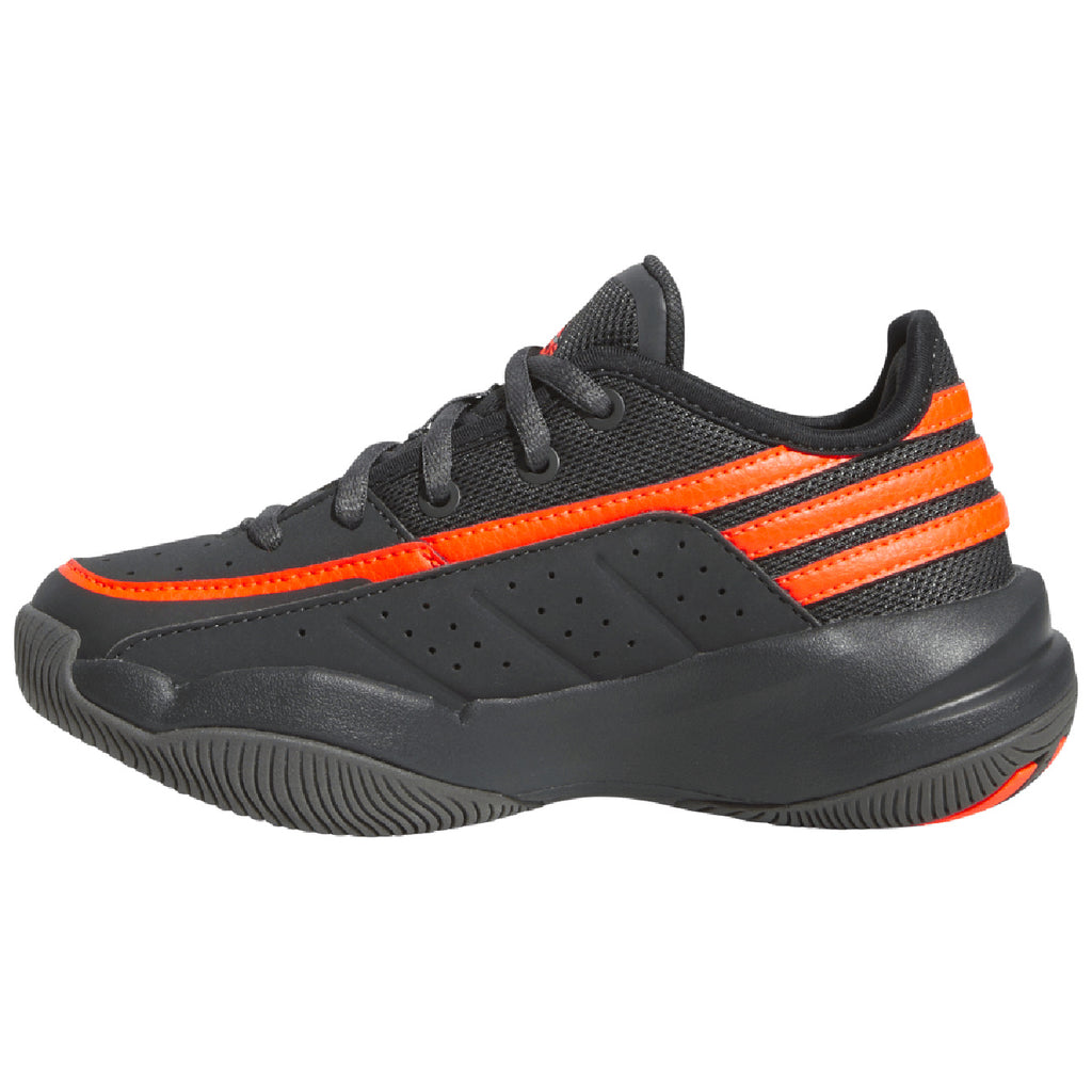Adidas | Kids Front Court (Carbon/Red)