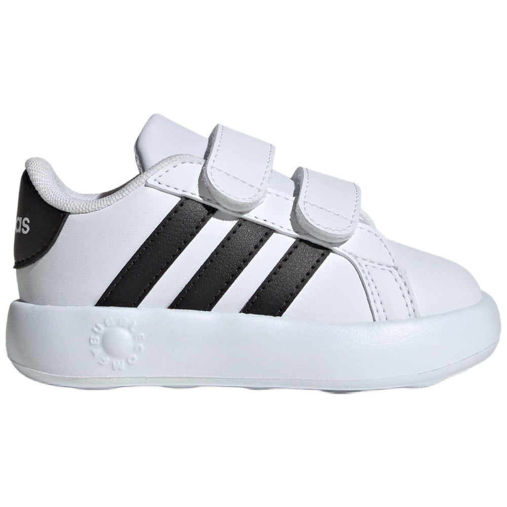 Adidas | Infant Grand Court 2.0 (Cloud White/Core Black/Cloud White)