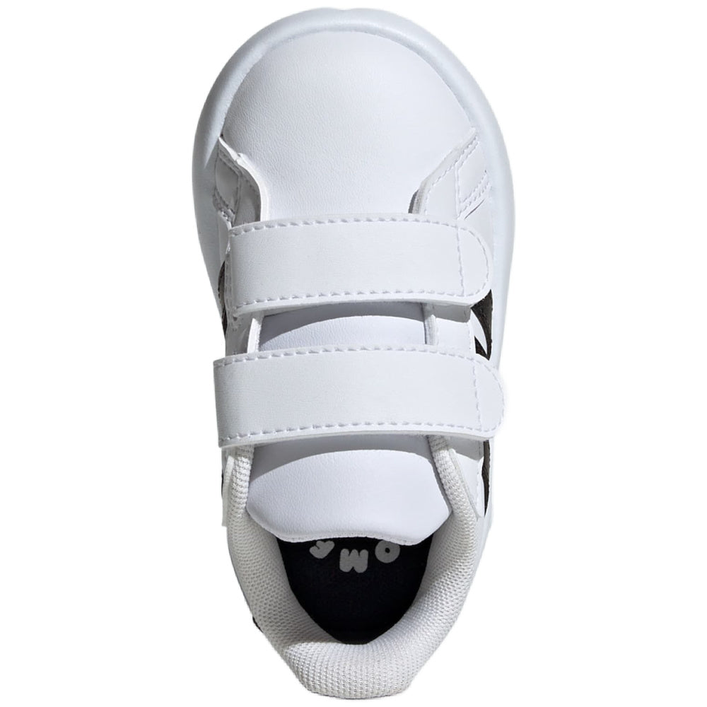 Adidas | Infant Grand Court 2.0 (Cloud White/Core Black/Cloud White)