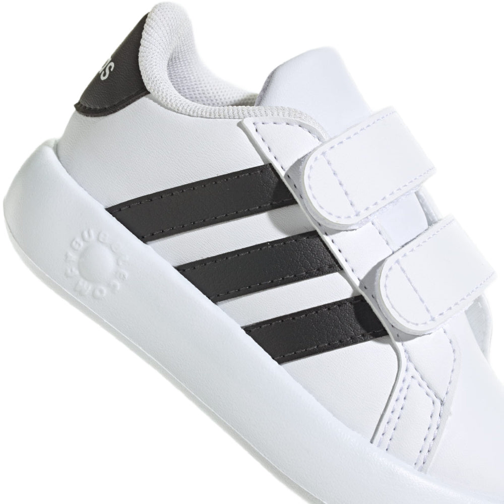 Adidas | Infant Grand Court 2.0 (Cloud White/Core Black/Cloud White)