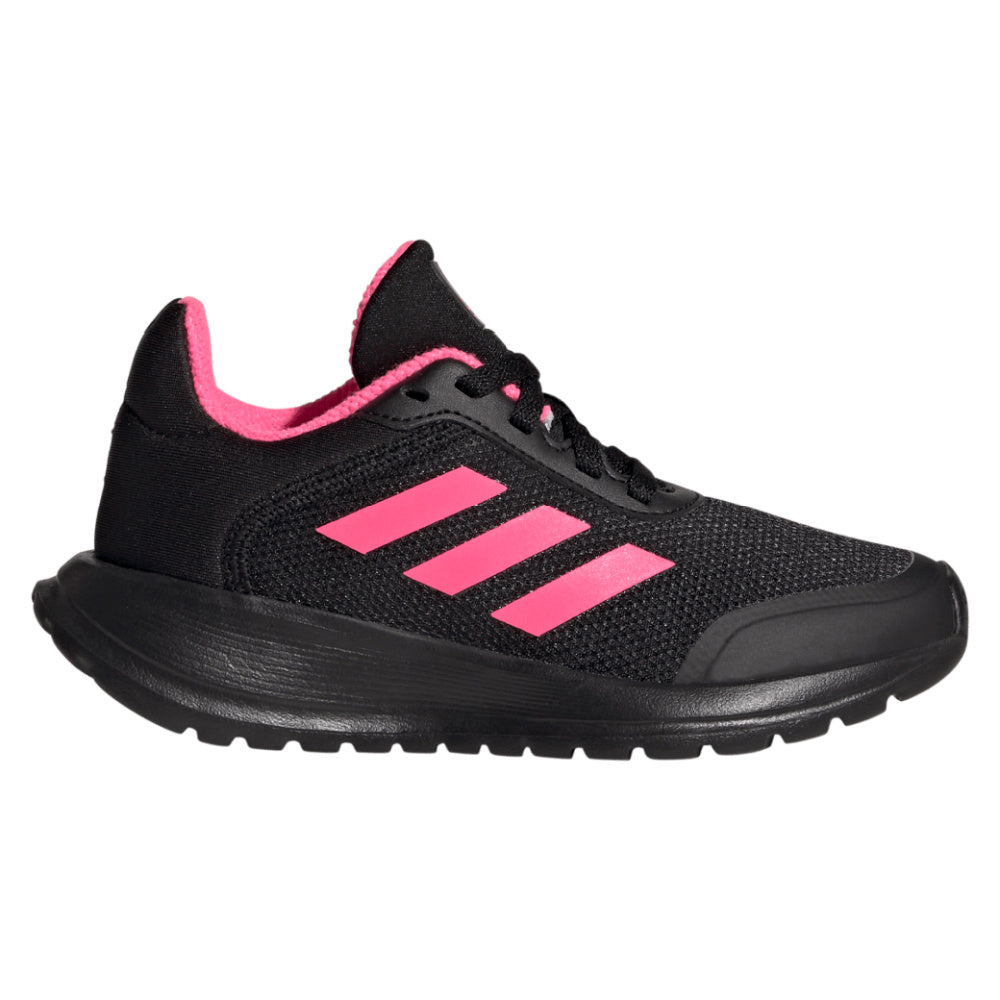 Adidas | Kids Tensaur Run 2.0 (Core Black/Lucid Pink)