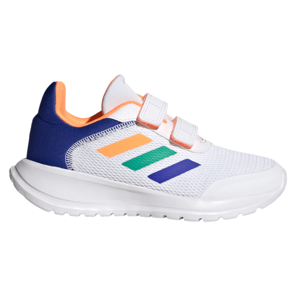 Adidas | Kids Tensaur Run 2.0 CF (White/Orange/Blue)