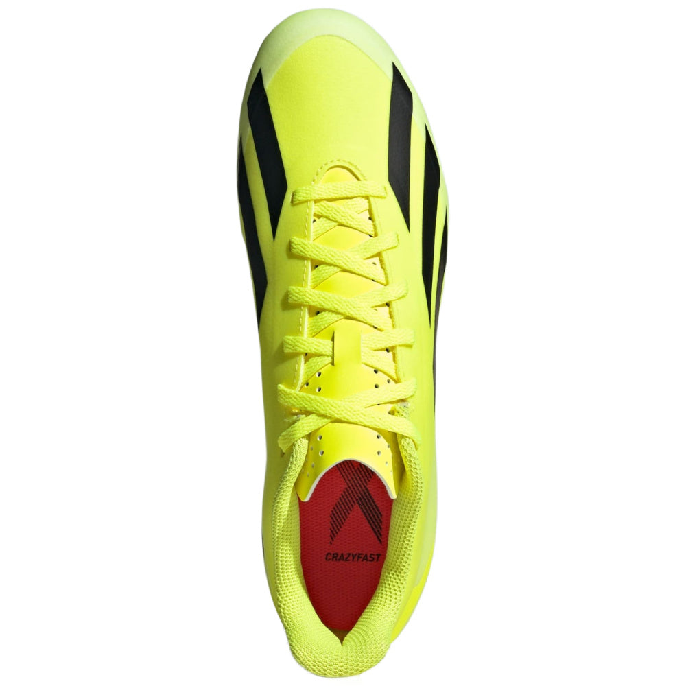 Adidas | Mens X Crazyfast Club Flexible Ground Boots (Team Solar Yellow/Black/White)