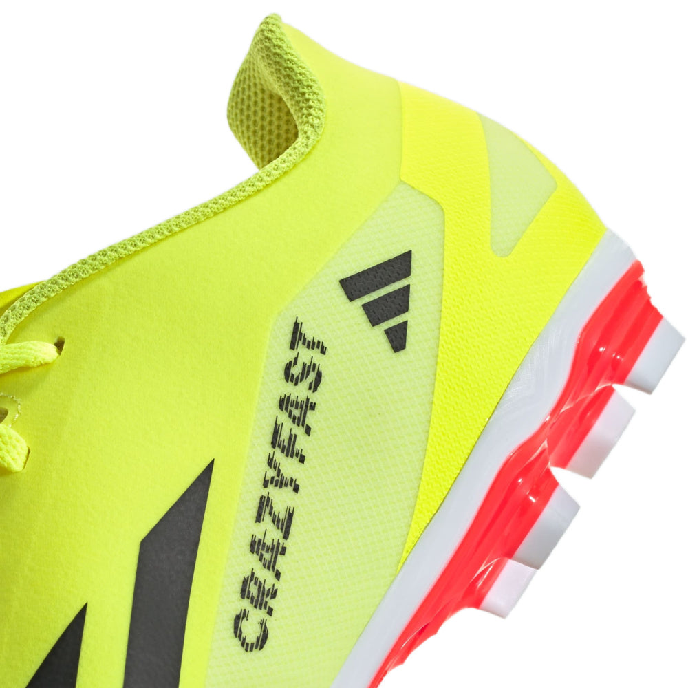 Adidas | Mens X Crazyfast Club Flexible Ground Boots (Team Solar Yellow/Black/White)