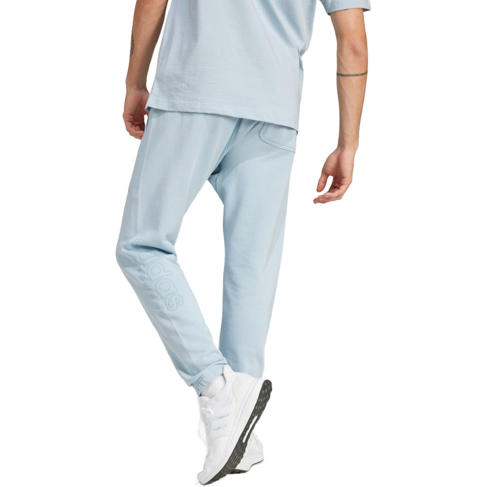 Adidas | Mens All Szn Fleece Graphic Pant (Wonder Blue)
