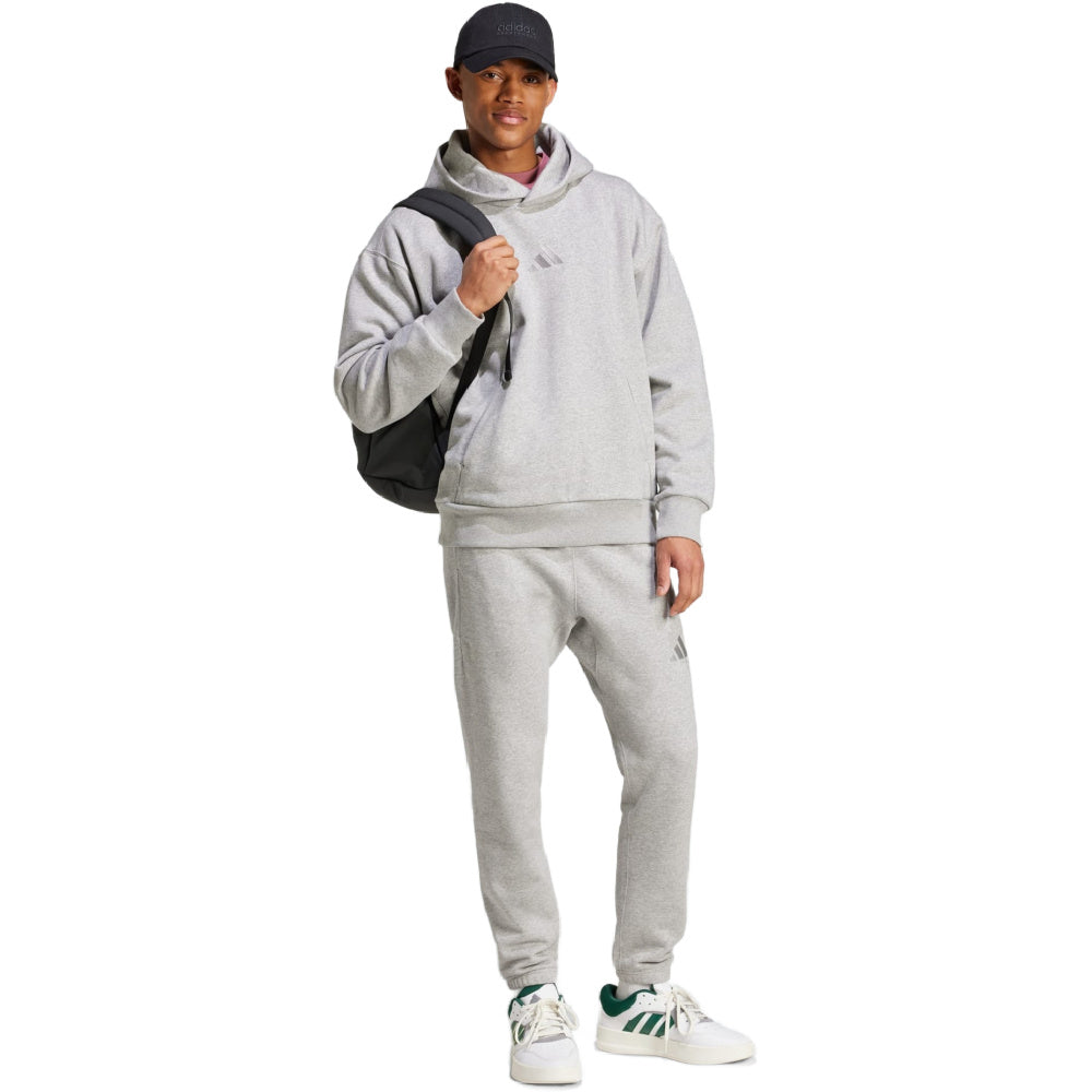 Adidas | Mens All Szn Fleece Hoodie (Medium Grey Heather)