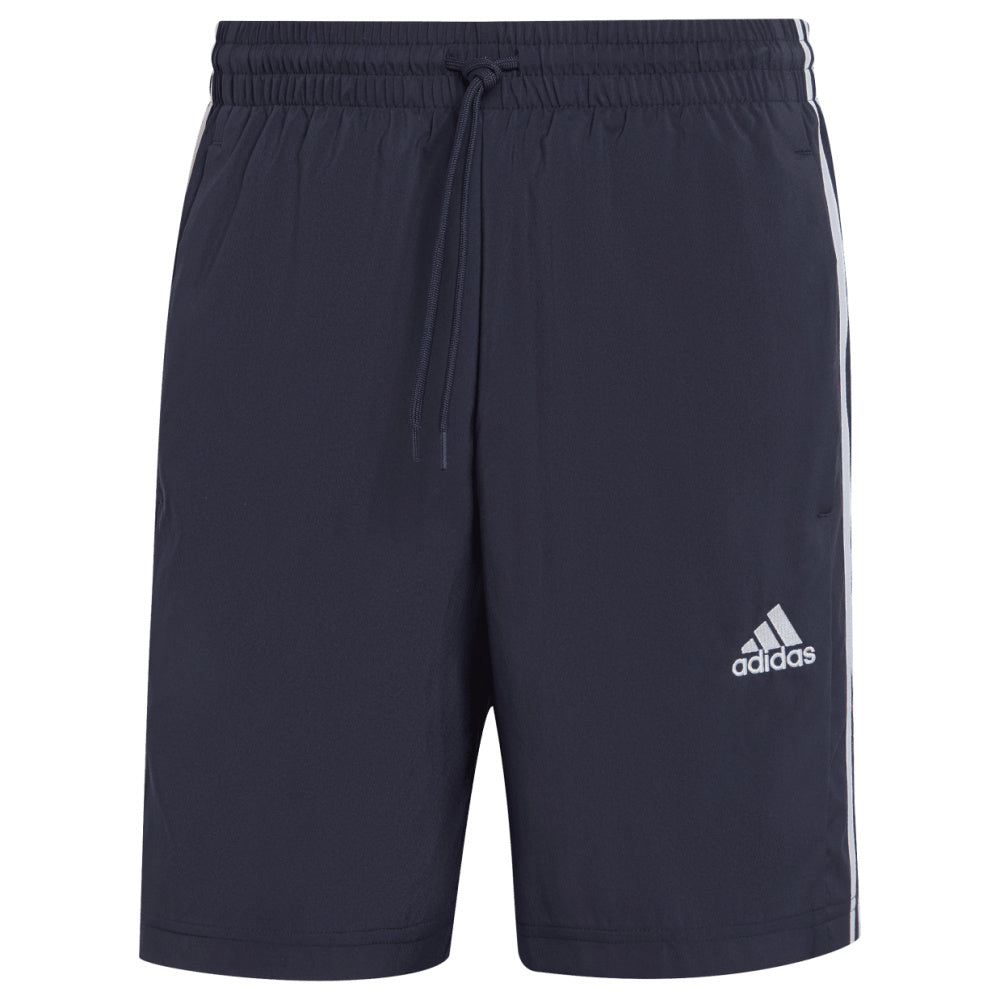 Adidas | Mens Aeroready Essentials Chelsea 3-Stripes Shorts (Navy/White)