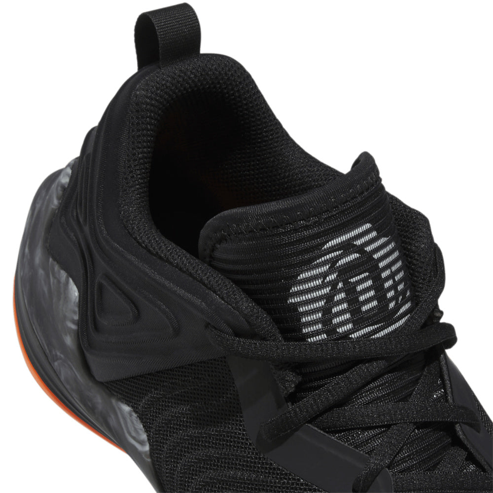 Adidas | Mens D Rose Son of Chi 3 (Black/White/Solar Orange)