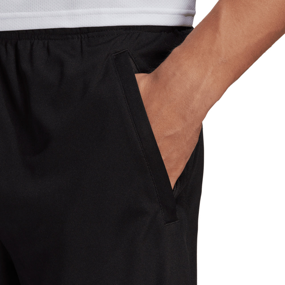 Adidas | Mens Train Essentials Logo Training Short 5" (Black/Black)