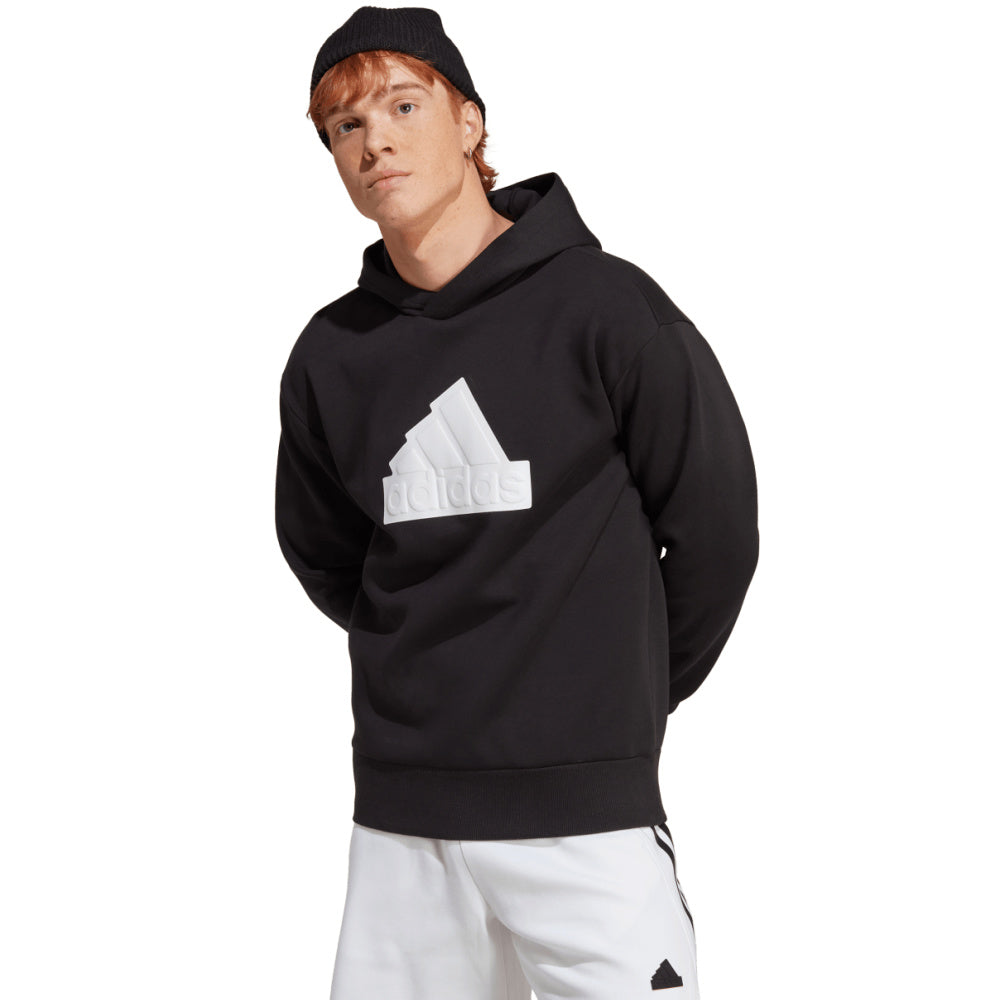 Adidas | Mens Future Icons Badge Of Sport Hoodie (Black/White)