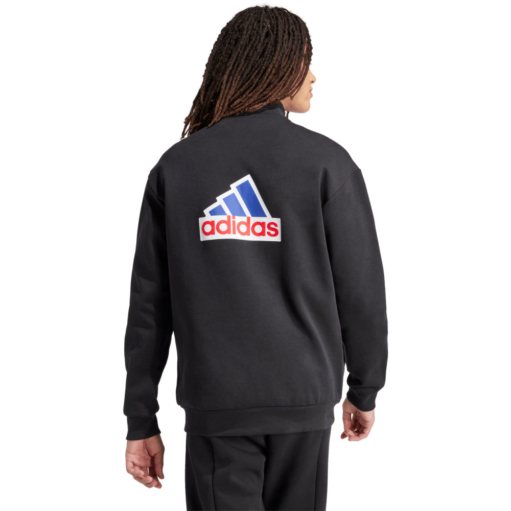 Adidas | Mens Future Icons Badge of Sport Track Jacket (Black)
