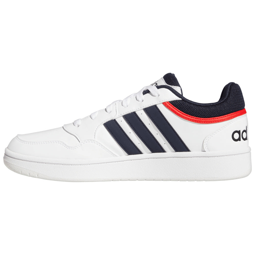 Adidas | Mens Hoops 3.0 (White/Navy/Red)