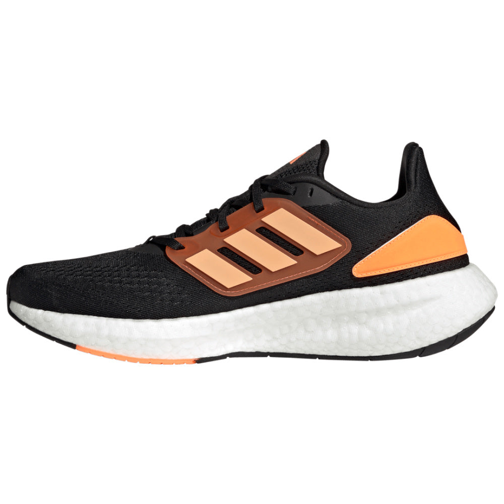 Adidas | Mens Pureboost 22 (Black/Acid Orange/Preloved Red)