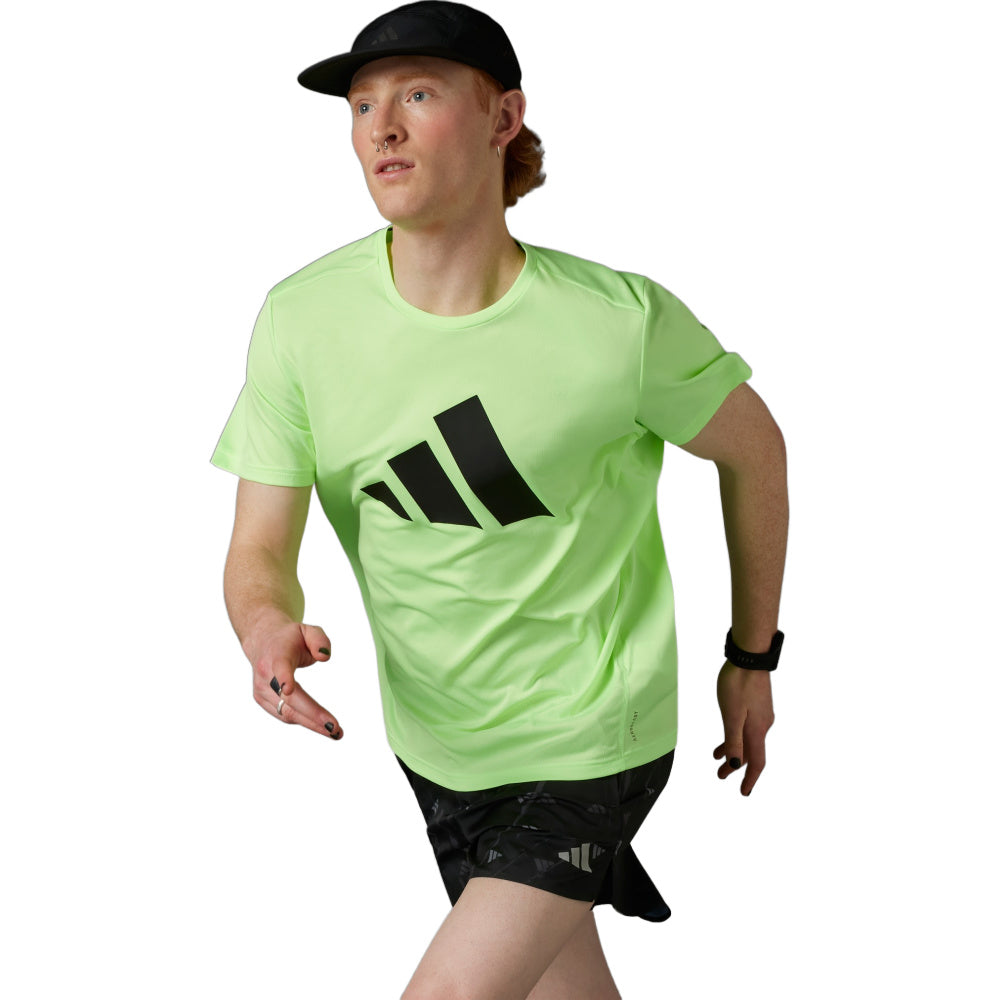 Adidas | Mens Run It Tee (Green Spark)