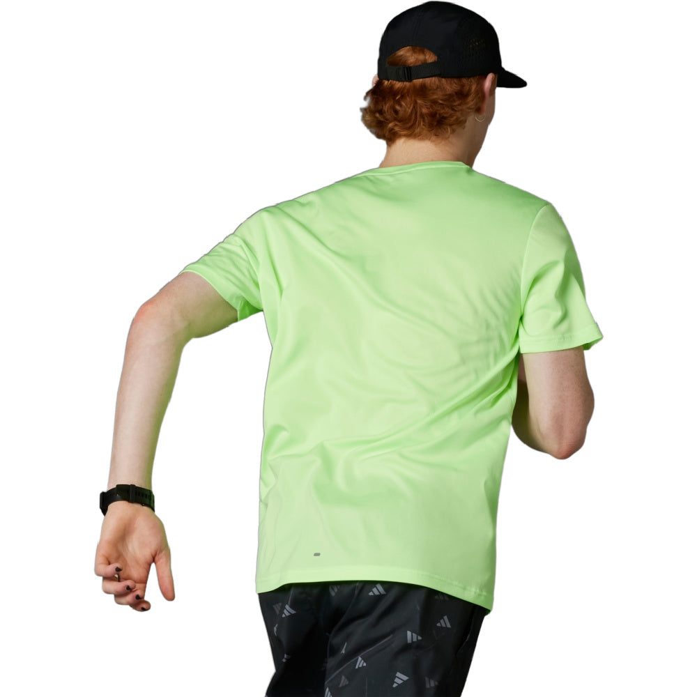 Adidas | Mens Run It Tee (Green Spark)