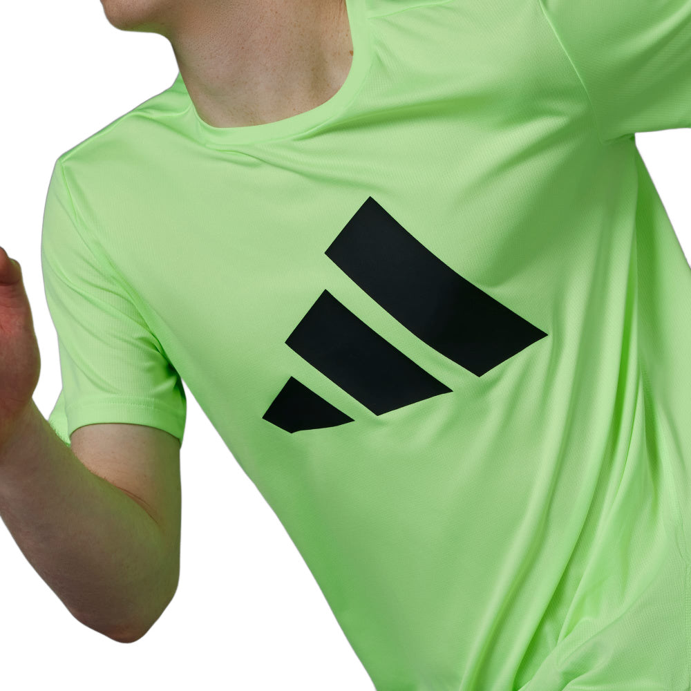 Adidas | Mens Run It Tee (Green Spark)