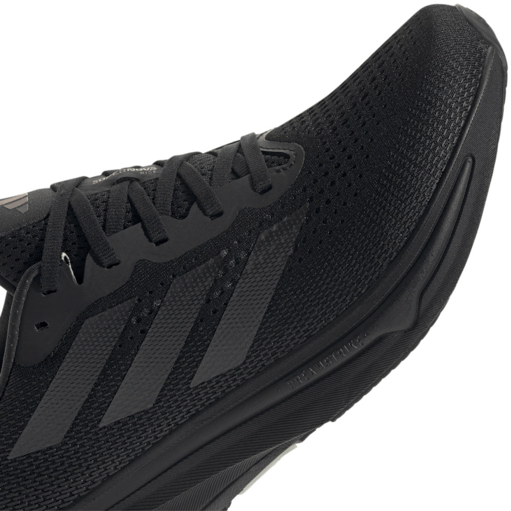 Adidas | Mens Supernova Rise (Core Black/Core Black/Shadow Red)