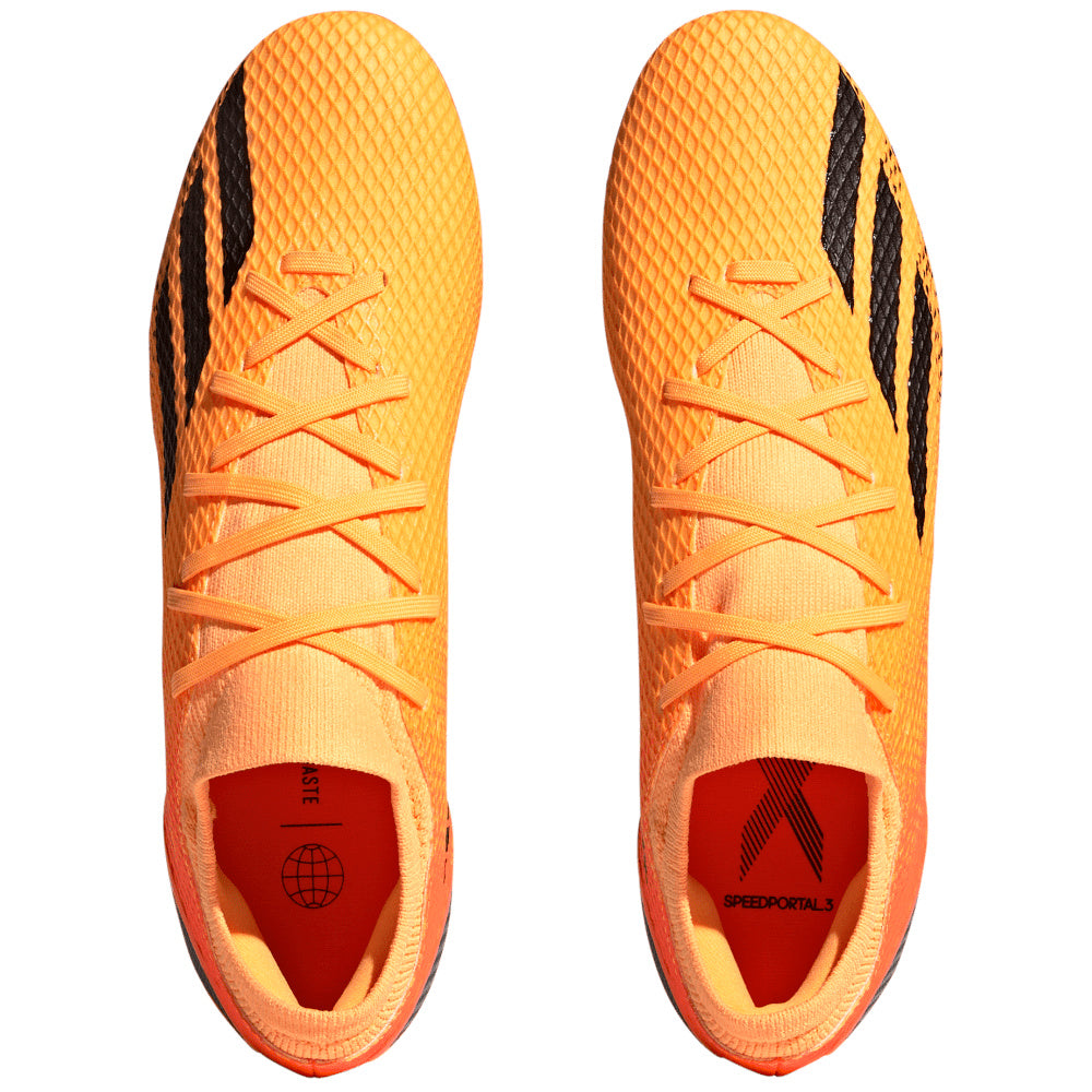 Adidas | Mens X Speedportal.3 Firm Ground Boots (Solar Gold/Black/Team Solar Orange)