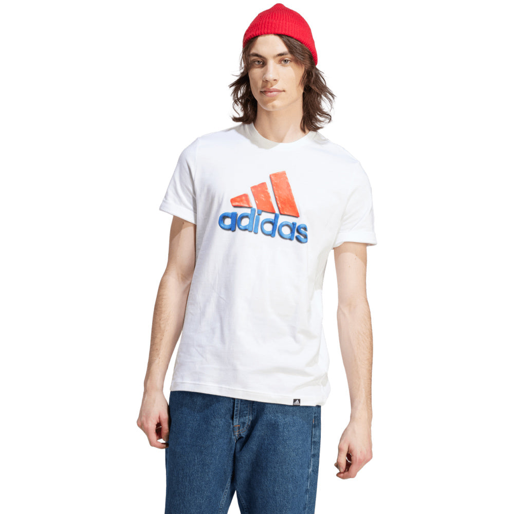 Adidas | Mens Sportswear Photo Real Fill Tee (White)