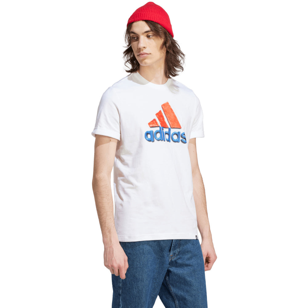 Adidas | Mens Sportswear Photo Real Fill Tee (White)